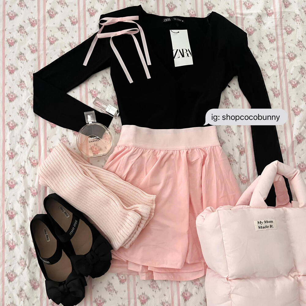 zara contrast tulle v-neck bodysuit